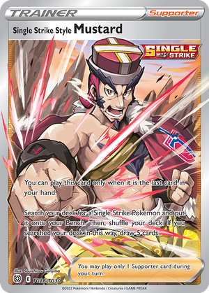 Single Strike Style Mustard card image