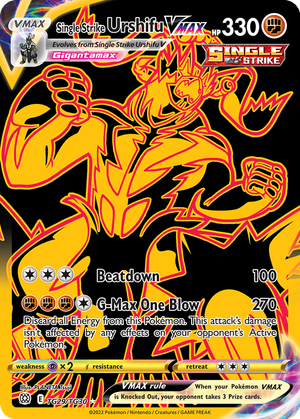 Single Strike Urshifu VMAX card image