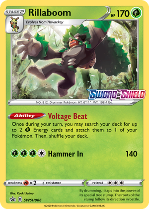 Rillaboom card image