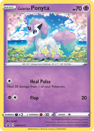 Galarian Ponyta card image