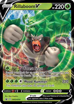 Rillaboom V card image