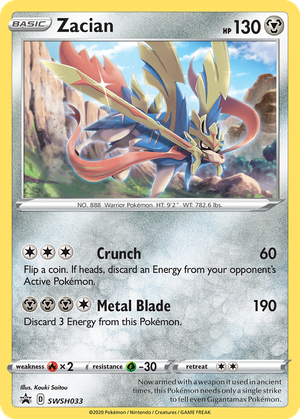 Zacian card image
