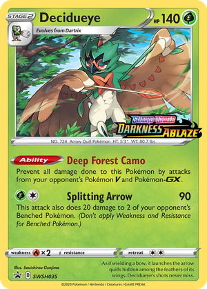 Decidueye card image