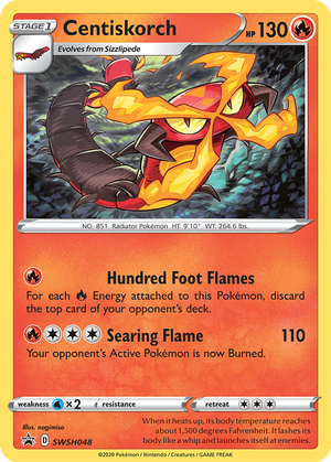 Centiskorch card image