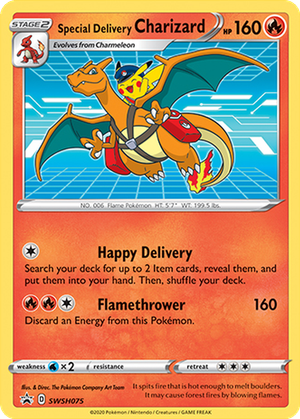 Special Delivery Charizard card image