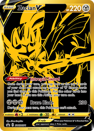 Zacian V card image