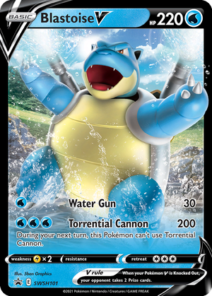 Blastoise V card image