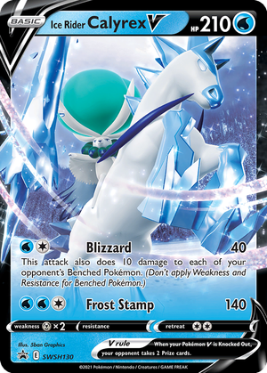 Ice Rider Calyrex V card image