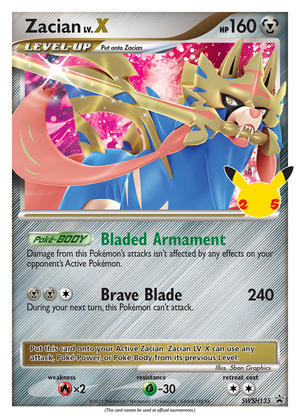 Zacian LV.X card image