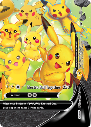 Pikachu V-UNION card image