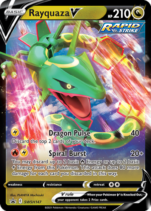 Rayquaza V card image