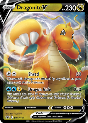 Dragonite V card image