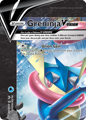 Greninja V-UNION card image