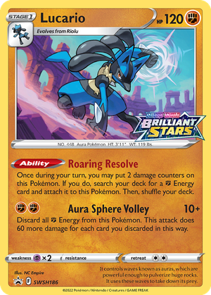 Lucario card image