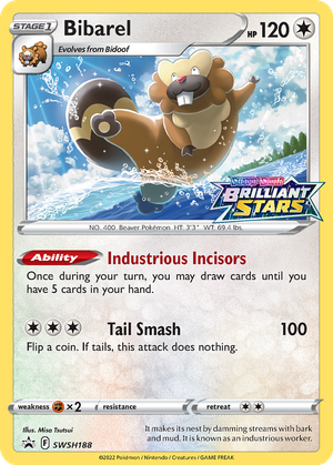 Bibarel card image