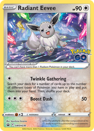 Radiant Eevee card image