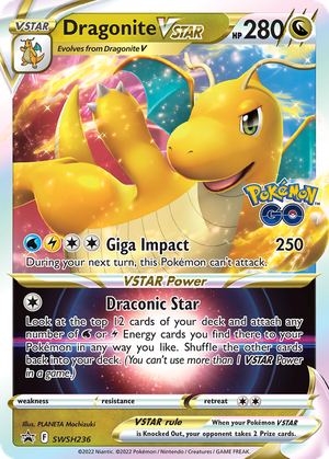 Dragonite VSTAR card image