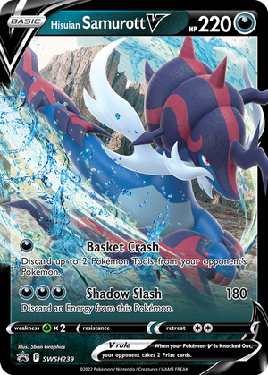 Hisuian Samurott V card image