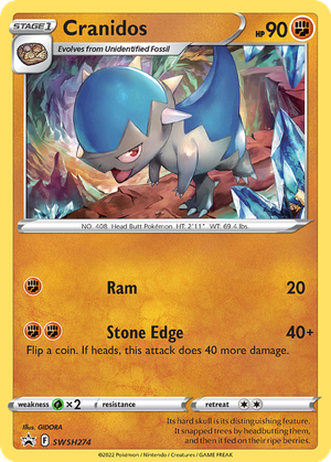 Cranidos card image