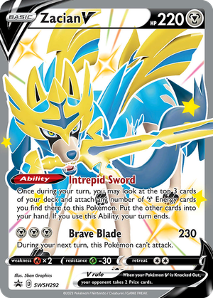 Zacian V card image