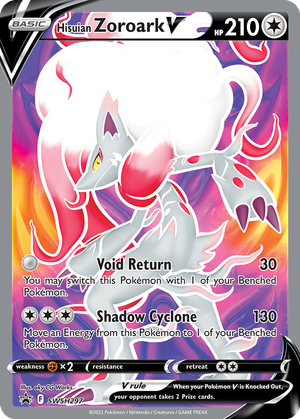 Hisuian Zoroark V card image