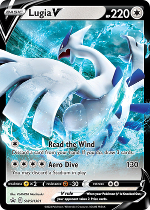 Lugia V card image
