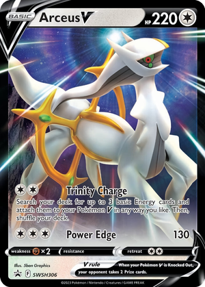 Arceus V card image