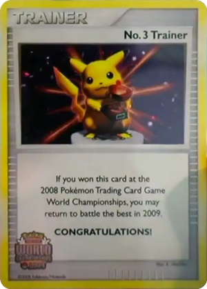 No. 3 Trainer card image