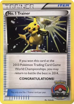 No. 1 Trainer card image