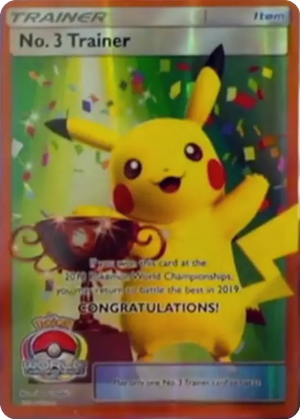 No. 3 Trainer card image