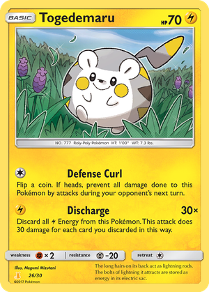 Togedemaru card image
