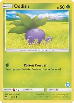 Oddish card image