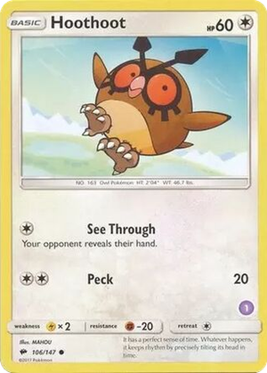 Hoothoot card image
