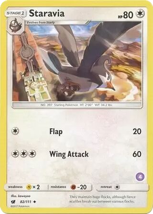 Staravia card image