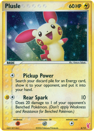Plusle card image