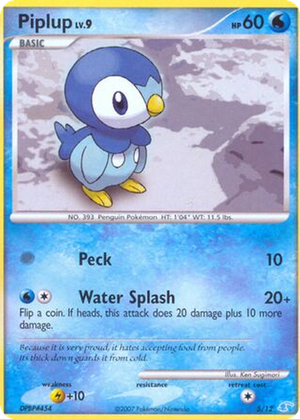 Piplup card image
