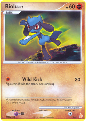 Riolu card image