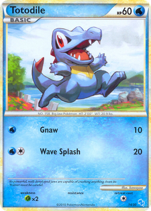 Totodile card image