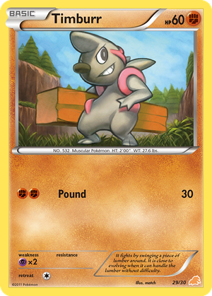 Timburr card image