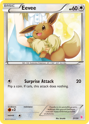 Eevee card image