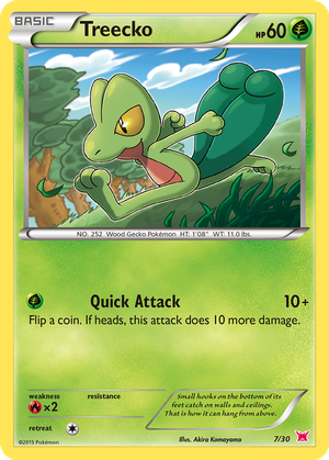 Treecko card image