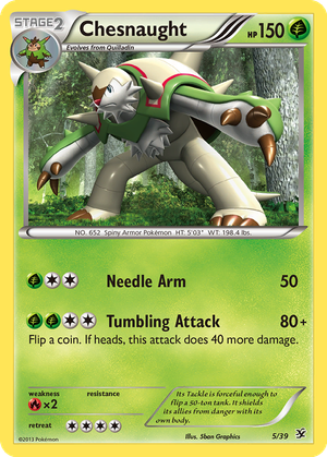 Chesnaught card image