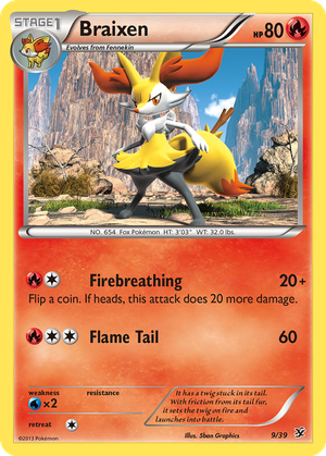 Braixen card image