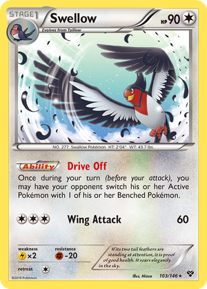 Swellow card image