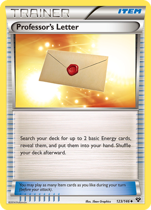 Professor's Letter card image