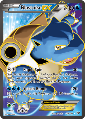 Blastoise EX card image