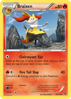 Braixen card image