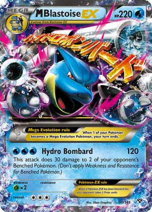 M Blastoise EX card image
