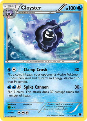 Cloyster card image
