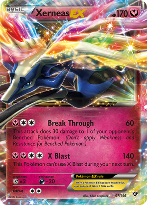 Xerneas EX card image